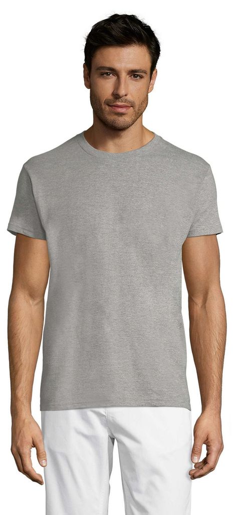 SOLS - "Regent" T-Shirt für Herren/Damen Uni LT1971 (M) (Grau meliert)