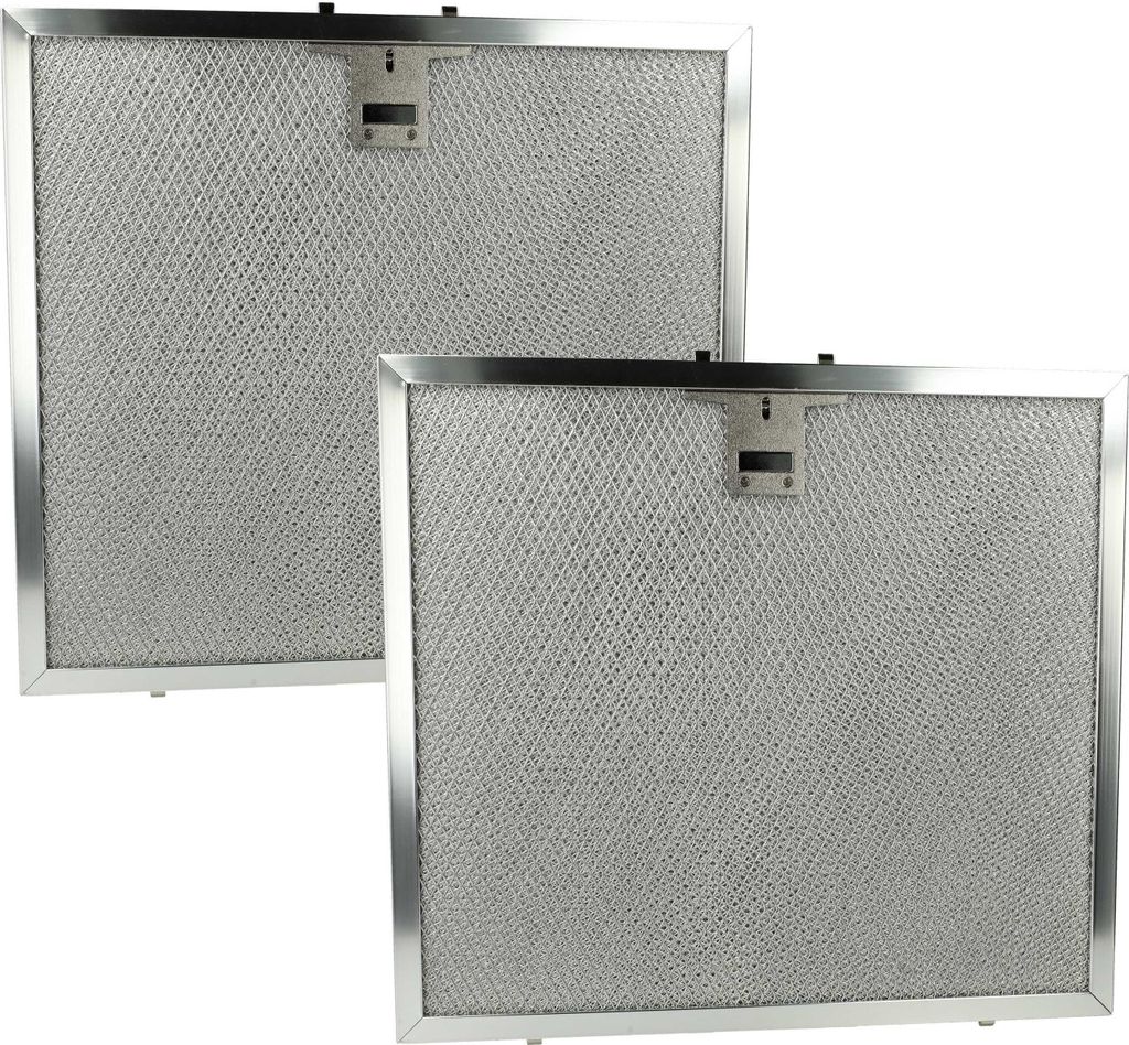 vhbw 2x Filter Metallfettfilter kompatibel mit Miele DA 250, DA 424, DA 250-4 (2006 - 2007) Dunstabzugshaube - 28,4 x 31,5 x 0,9 cm, Edelstahl