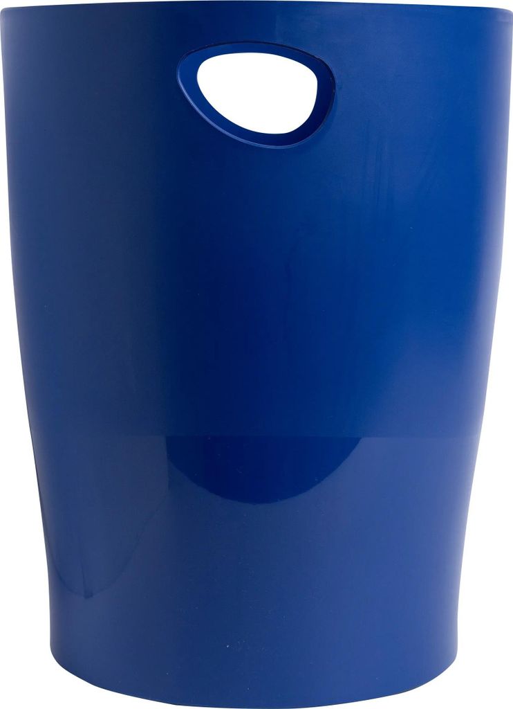 Exacompta 8x Papierkorb Ecobin, Bee Blue - Marineblau - 45303D