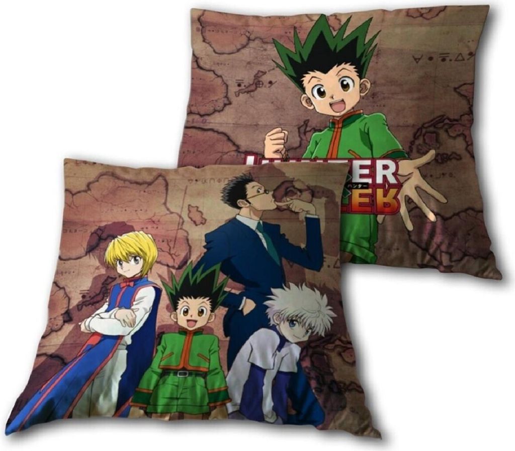 Hunter x Hunter Kopfkissen – Stylisches Anime-Kissen für Produktbild 