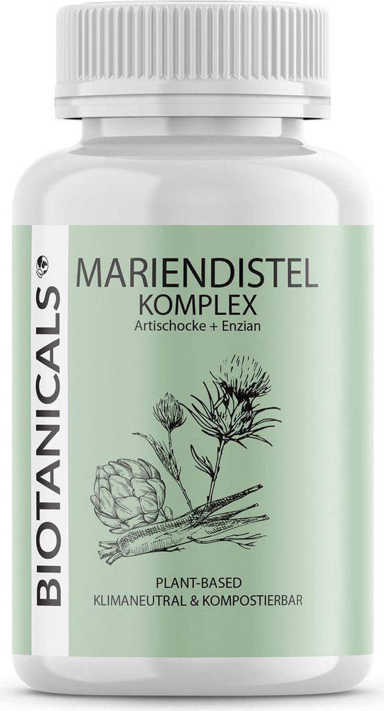 Biotanicals Mariendistel Komplex Kapseln, 120 St KAP Produktbild 