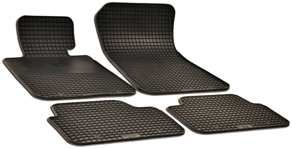 Walser Gummimatten für BMW 1er (E87) BJ 2005 - 2010, X1 (E84) BJ 2009 - heute, 50744
