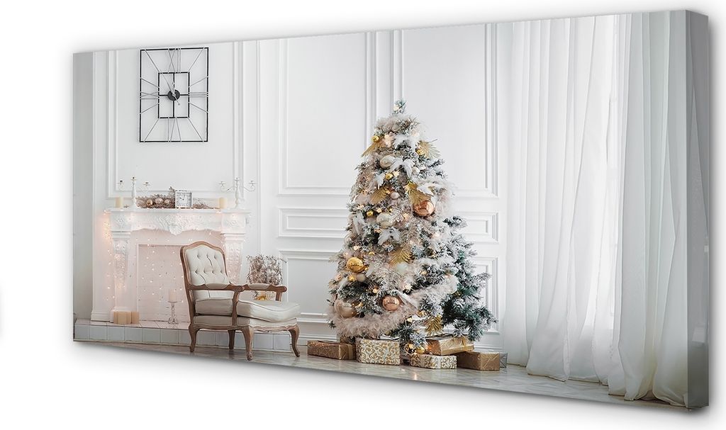 Leinwandbild 120x60 Wandkunst Christbaumschmuck