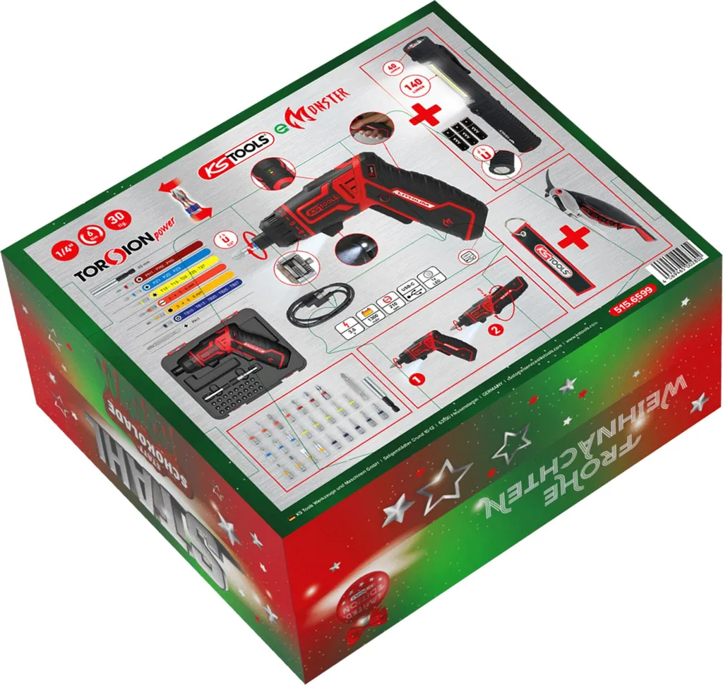KS TOOLS eMONSTER Werkzeug Adventskalender - 5