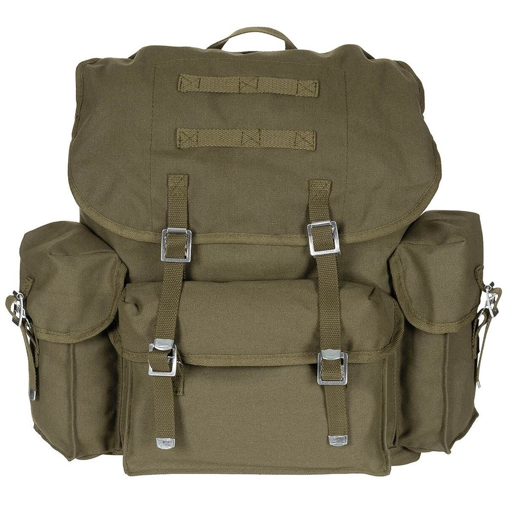BW sac à dos, mod., kaki, avec bretelles (comme sac de Image du produit 