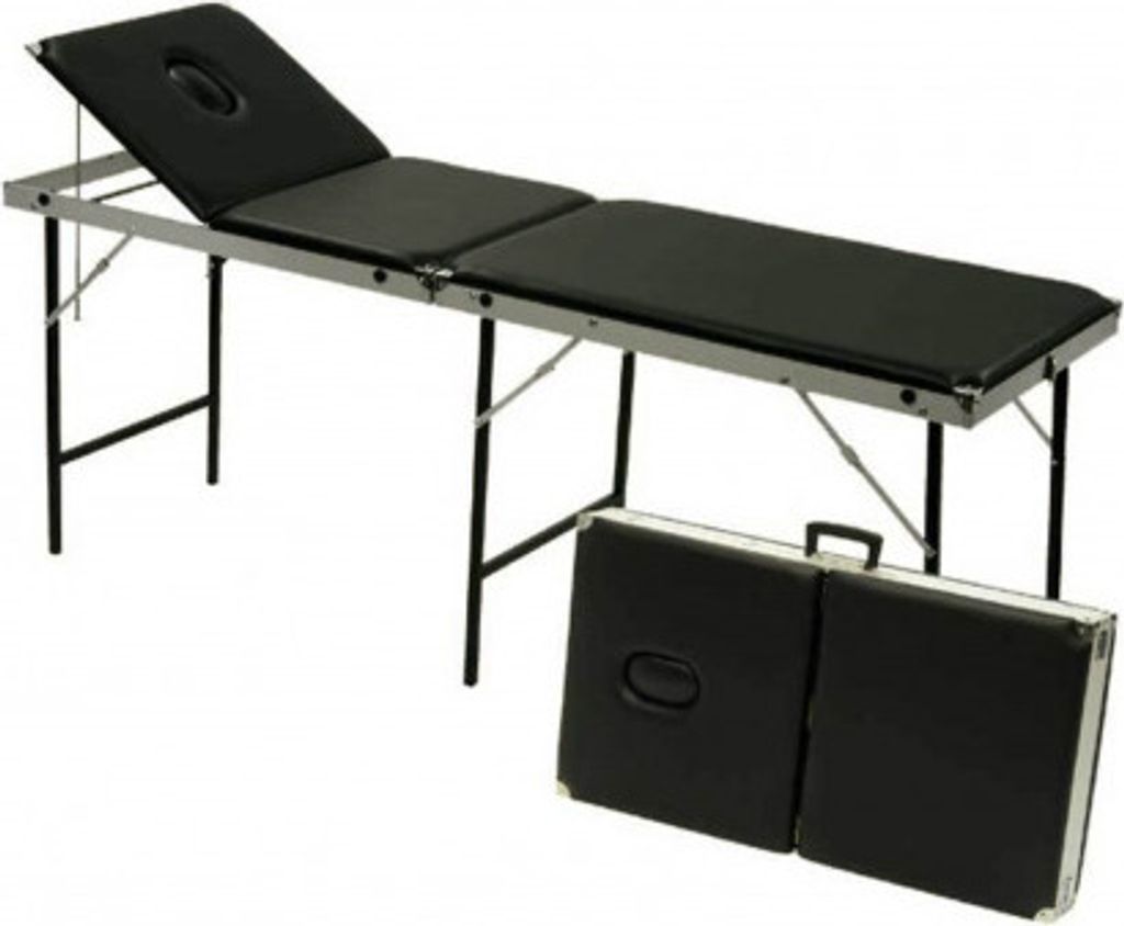 Holthaus Massageliege Kofferliege klappbar, 98x60x16cm