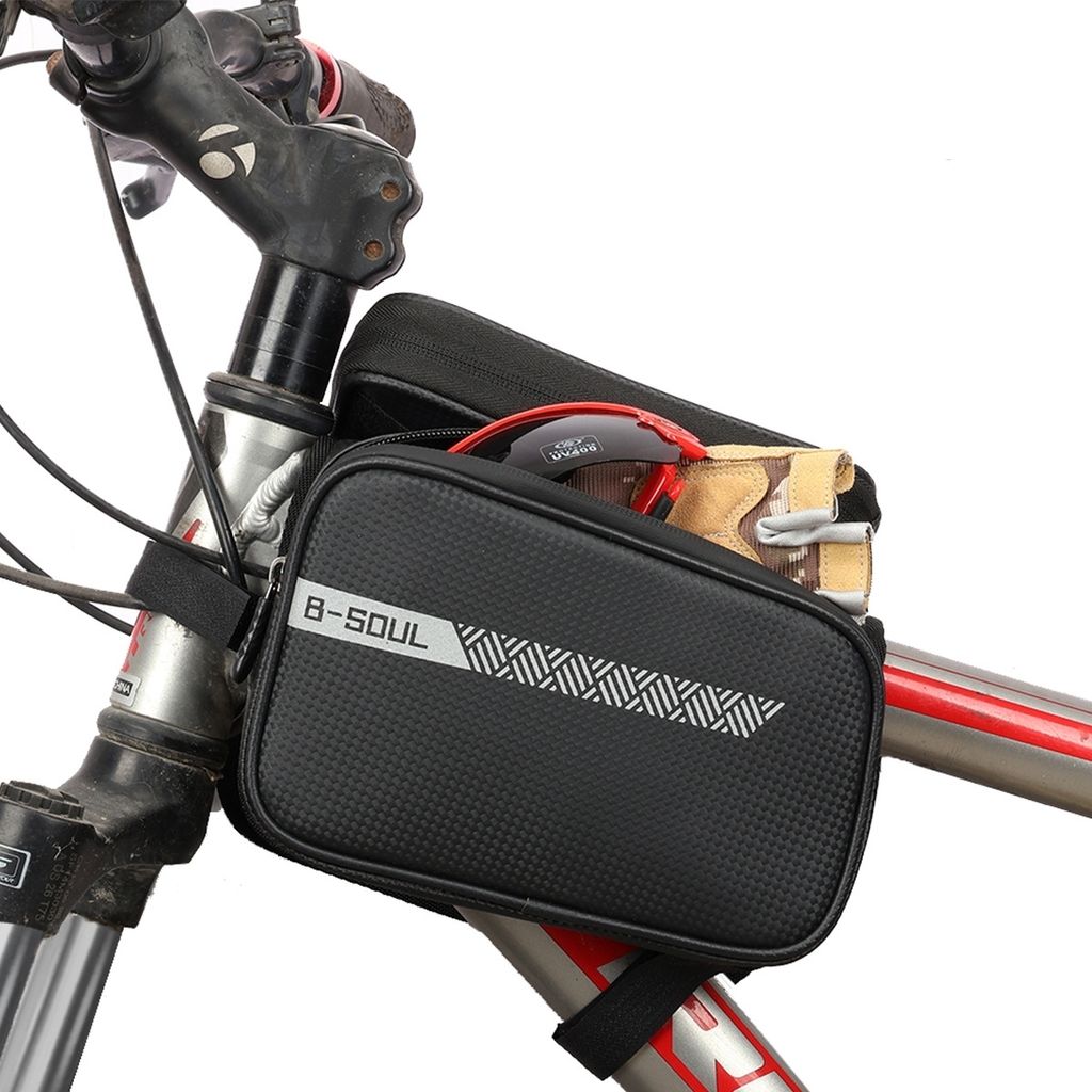 INF Fahrradlenkertasche mit Telefonhalter