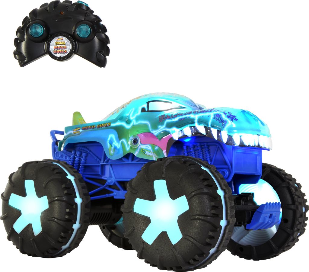 Mattel Hot Wheels Monster Trucks R/C 1:15 Mega Wrex Image du produit 