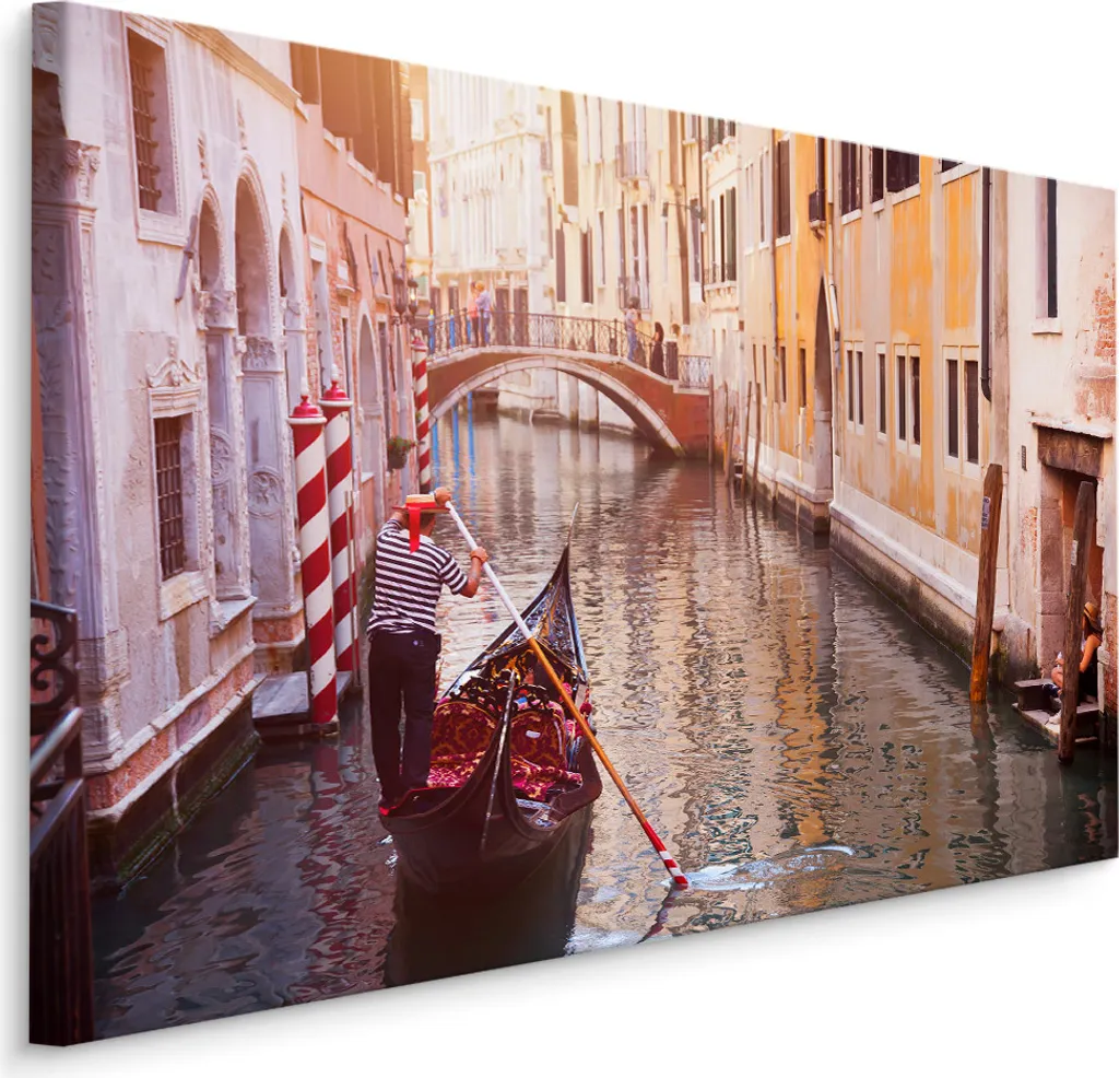 Carta da Parati Venezia 100x70 Stampa su Tela XXL - Arredo Casa