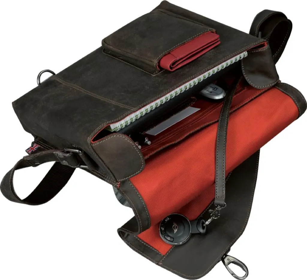 Sac à main bandoulière cuir marron MRS. NOEL idéal pour vos sorties 47144 - 2