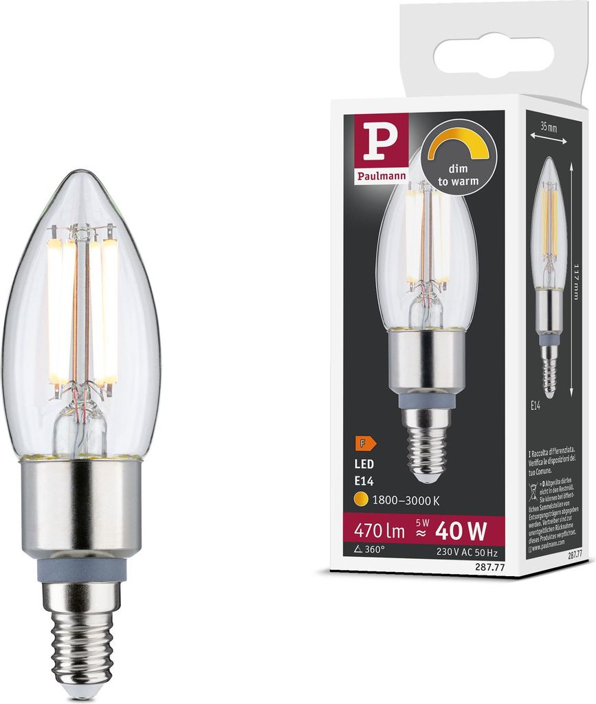 Paulmann Filament 230V LED Kerze