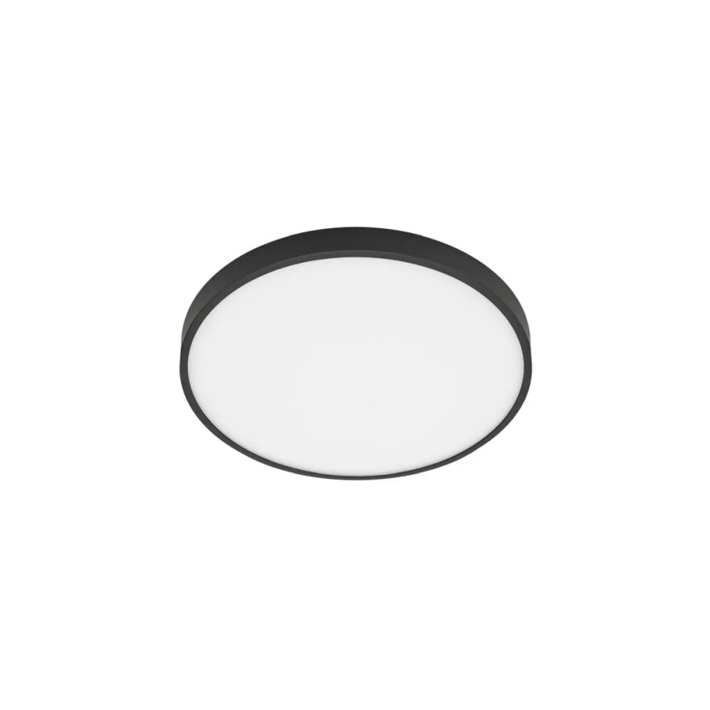 Plafonnier LED 30W RIBERIO Italux Noir : Dites Adieu aux Zones Sombres