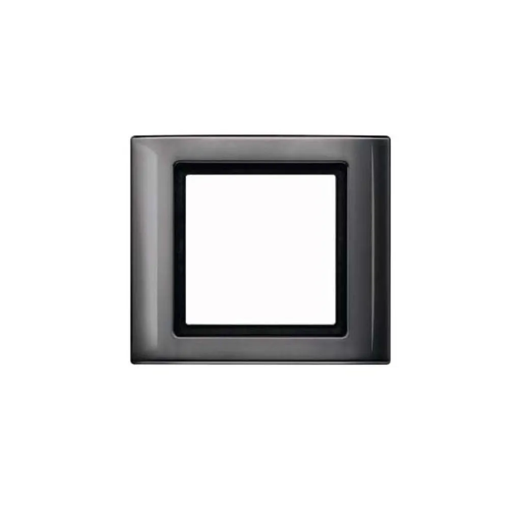 Cadre simple Merten 400114 AquaDesign Anthracite Robuste et Étanche IP44