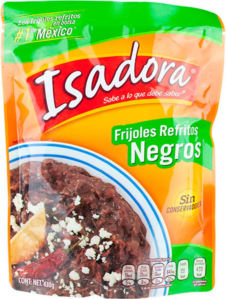 ISADORA Frittiertes Schwarze-Bohnenpüree - Frijoes Refritos Produktbild 