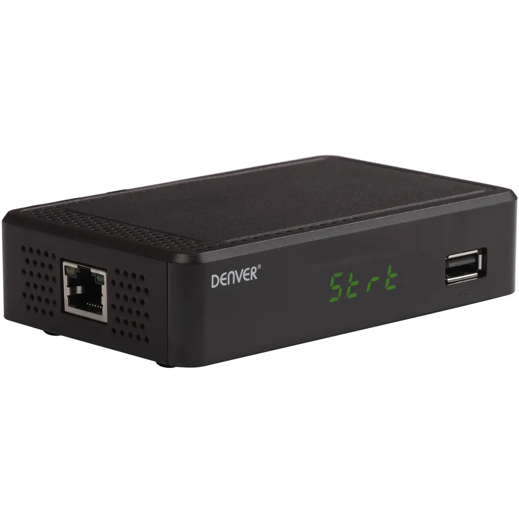 Récepteur TNT Full HD Denver Boîtier Décodeur TV Numérique Terrestre Noir
