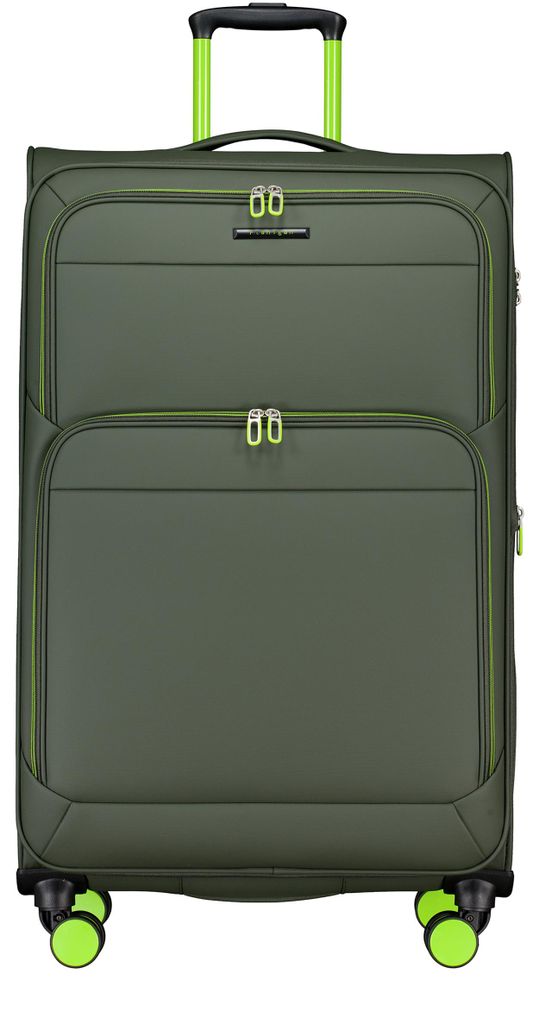 Reisekoffer Grün 80 cm mit 4 Rollen, Produktbild 