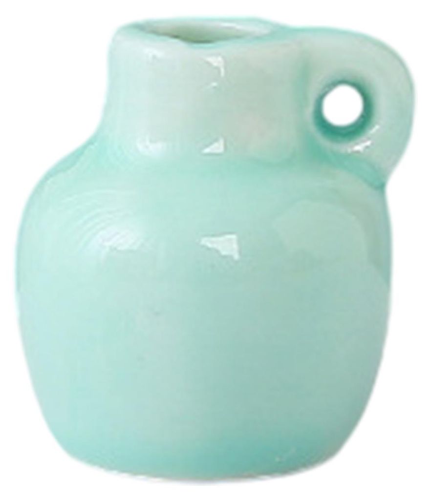 Mini-Keramikvase, Kühlschrankmagnet, 3D-Miniaturpflanzen, Blumenvase, Kühlschrankmagnet, Dekoration für Zuhause, Büro, Küche, Spind