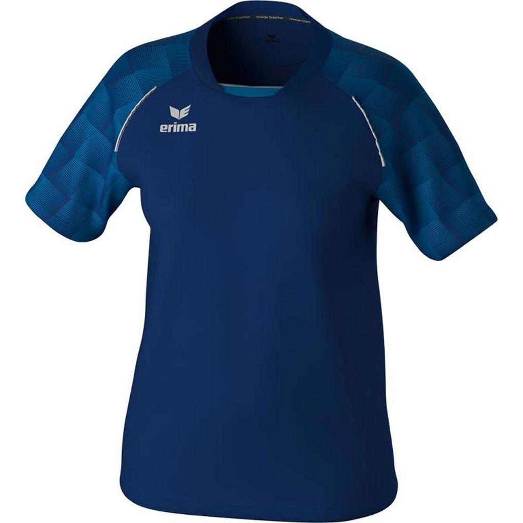 Erima Evo Star Trikot Kurzarm Damen - New Navy / Mykonos