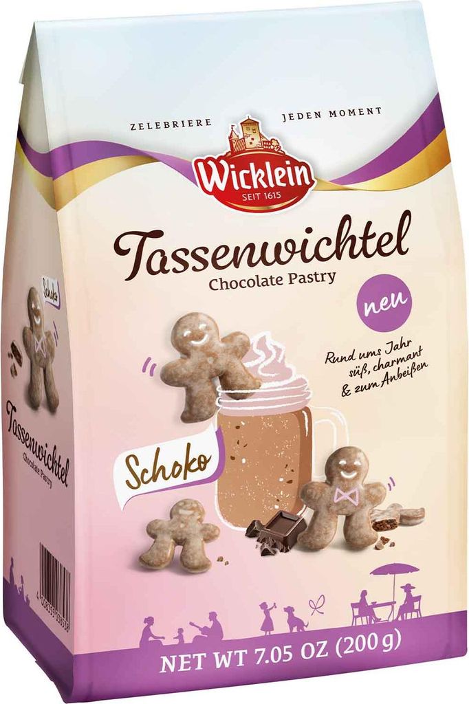 Wicklein Tassenwichtel Schoko 200g Produktbild 