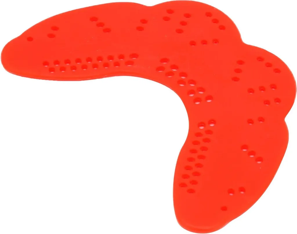Protège-dents de boxe rouge anti-choc et thermoformable sans douleur