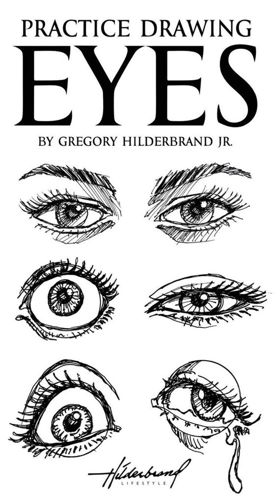Practice Drawing Eyes