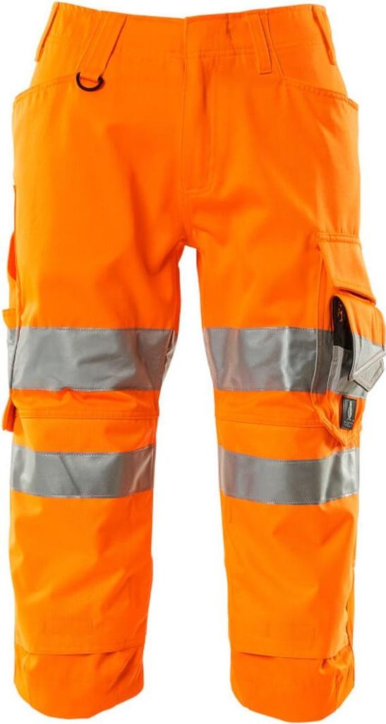 Mascot Warnschutz Dreiviertel-Hose SAFE SUPREME mit Knietaschen 17549 Gr. 58 warnorange