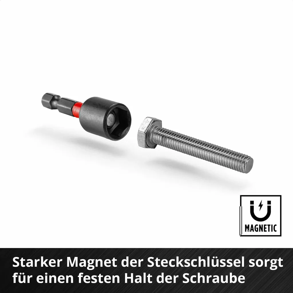 Coffret d'accessoires de perçage et vissage mixte 39 pièces Einhell - 5