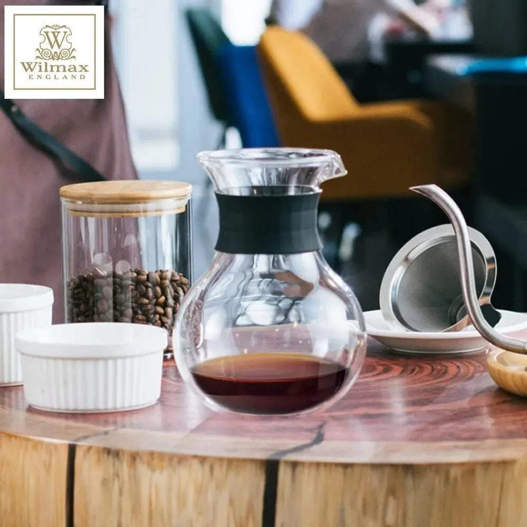 Decanter da caffè Wilmax in vetro borosilicato 950 ml WL-888854/A - 6