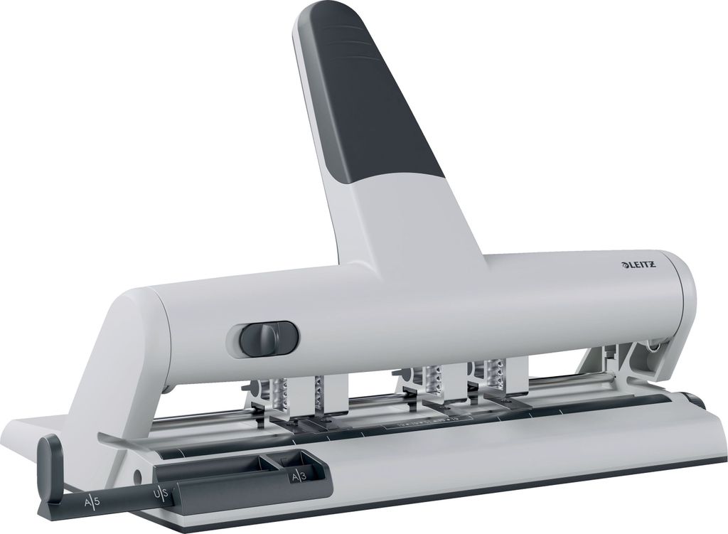 LEITZ 5114 Punzonatrice multiforo AKTO 30 fogli con guida Immagine del prodotto 