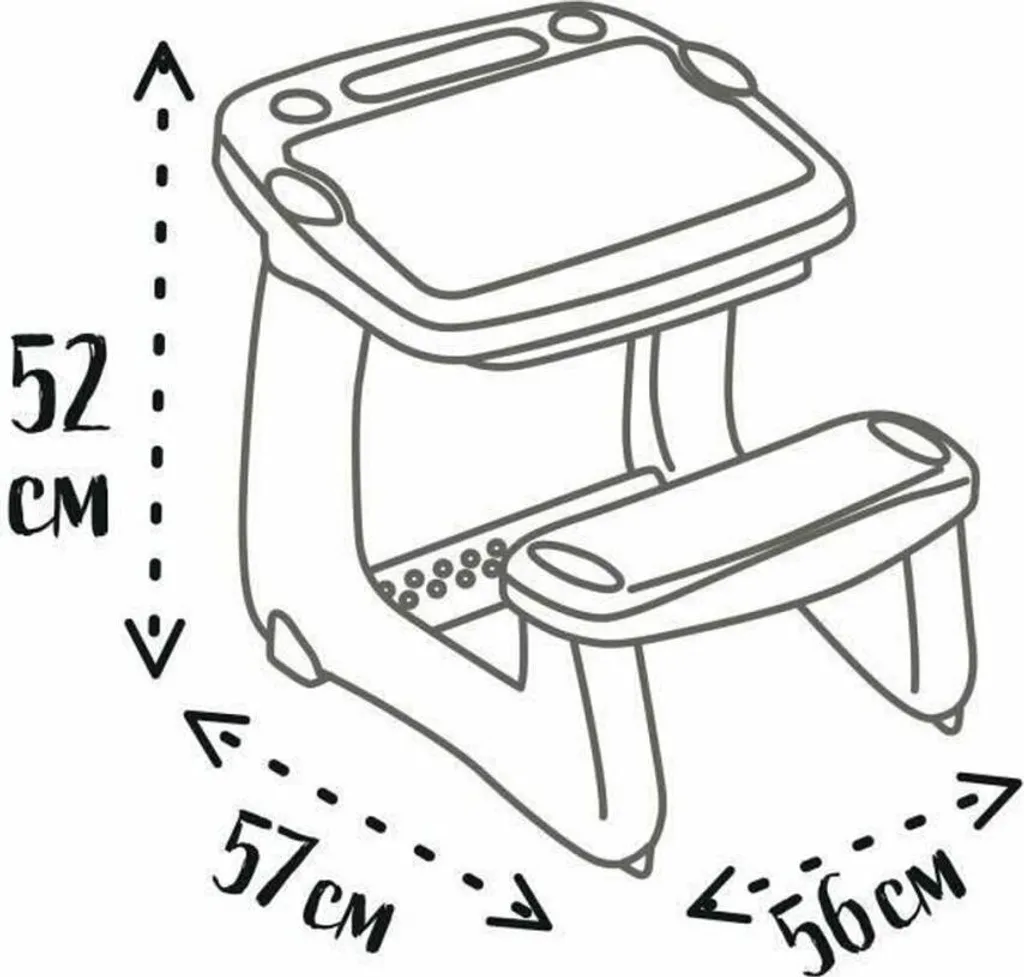 Bureau Premier Âge Smoby 420224 Idéal pour Apprendre à Écrire et Tracer - 7