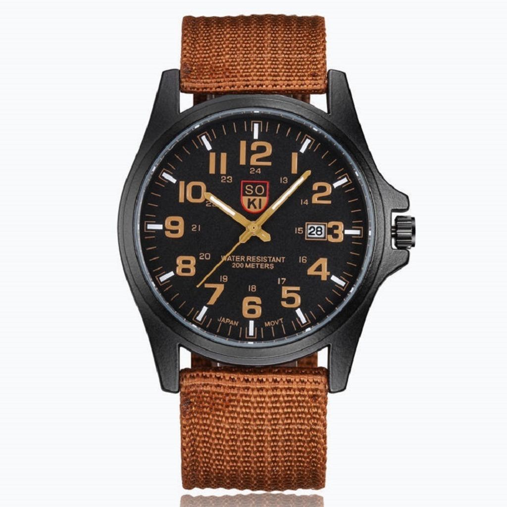 RO-14531 Herrenuhr – Sportlich Elegante Uhr in Braun KP14531