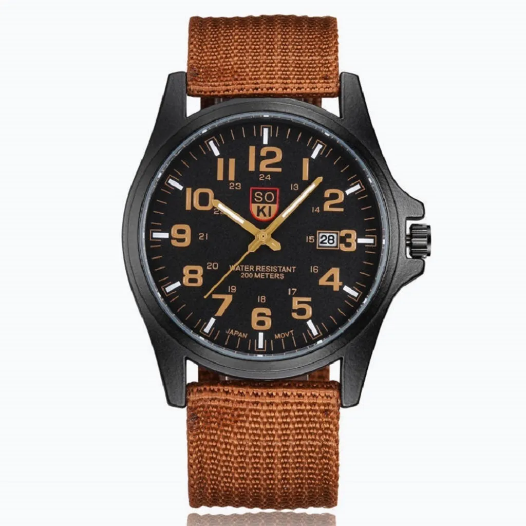 Montre Homme Marron RO-14531 - Finissez-en avec le Choix entre Style et Sport