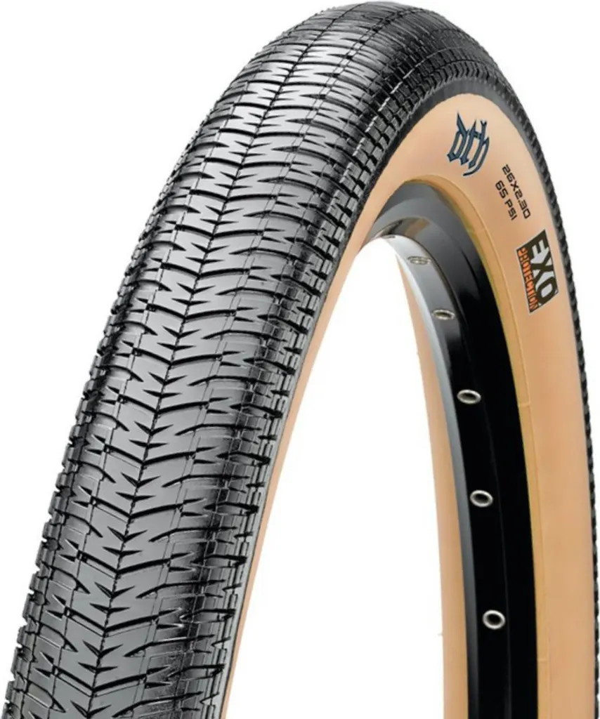 Pneu Maxxis DTH 26x2.30 EXO Tanwall à tringle rigide haute résistance
