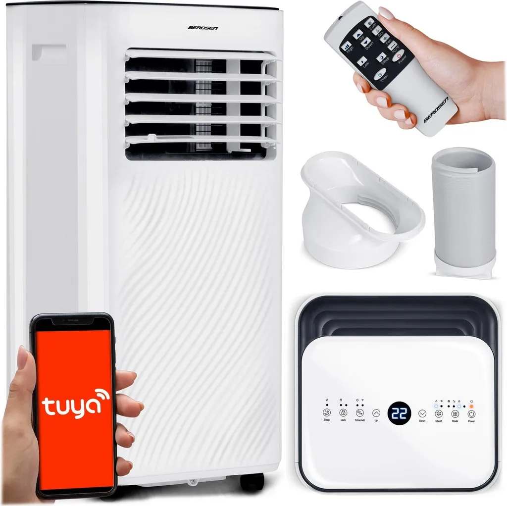 Climatiseur 3 en 1 Berdsen BD-582 avec déshumidificateur et ventilateur