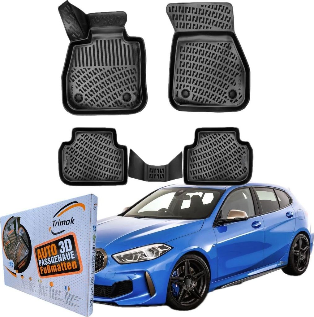 Trimak BMW 1 ́er F40 (seit 2019) Auto Gummimatten Auto Fußmatten