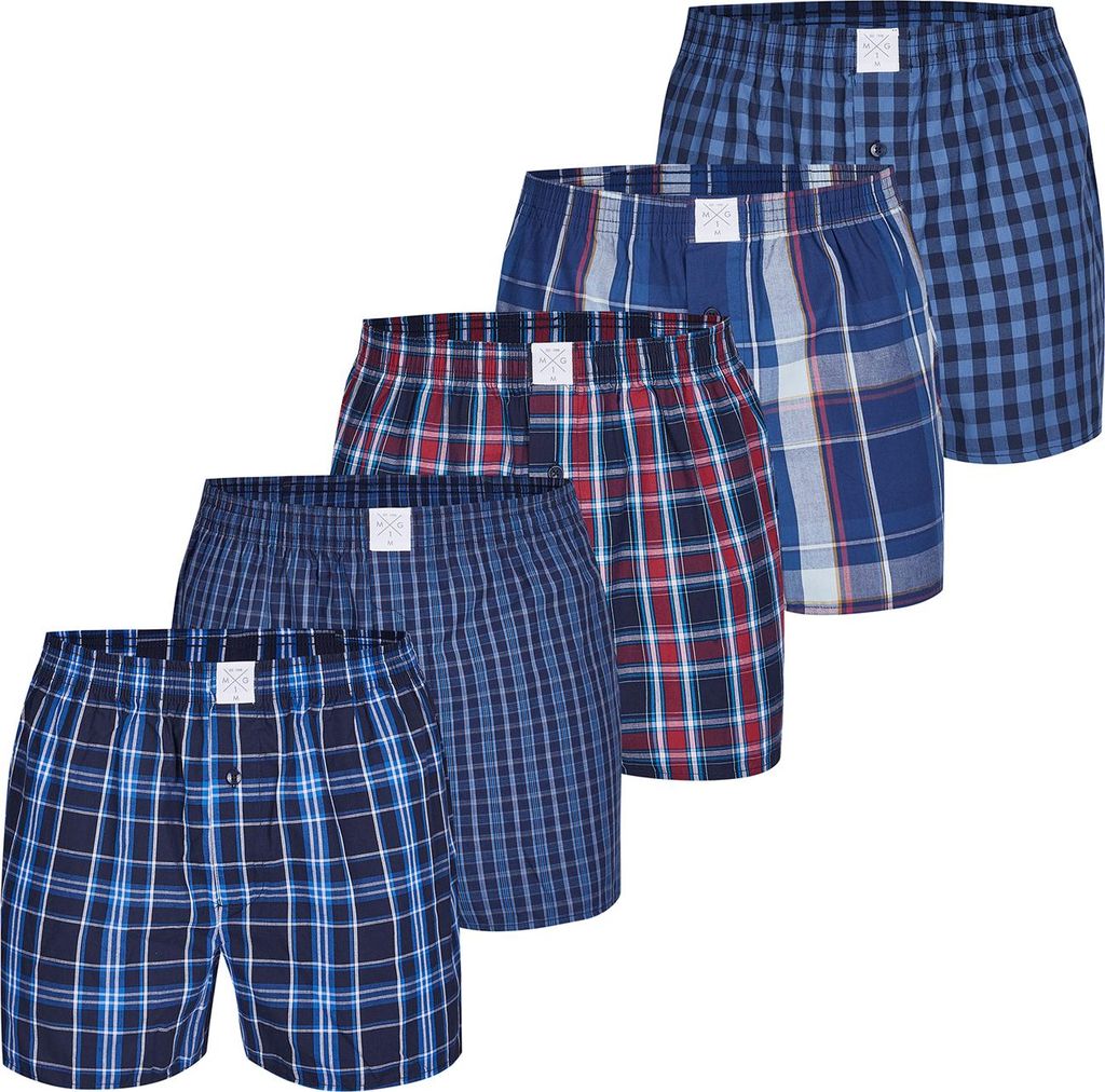 MG-1 Herren Boxer 5-Pack Classic Set - Set 2 - Größe L Produktbild 