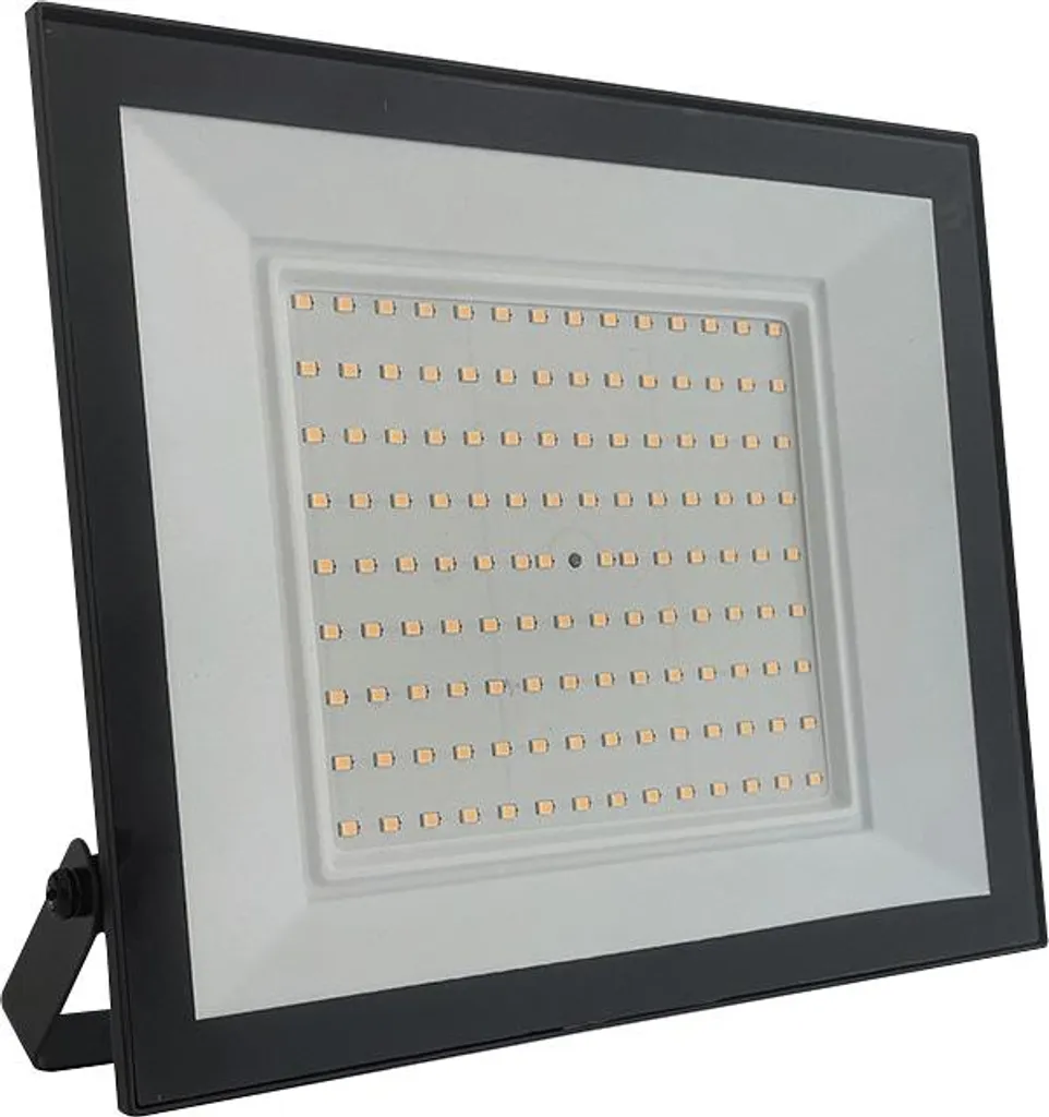 Faro LED 100W Slim V-TAC 3000K 8150lm IP65 Nero - Design e Potenza