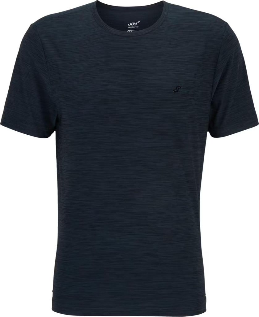 Joy - Herren Sport und Freizeit Shirt mit Rundhalsausschnitt, Vitus (40205), Größe:52, Farbe:Night Melange (36100)