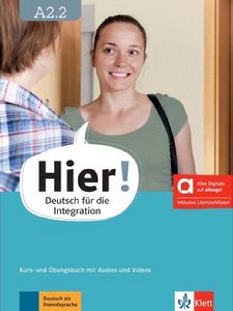 A woman is smiling and looking at someone off-camera, standing in a doorway. The image is a book cover with text and logos.