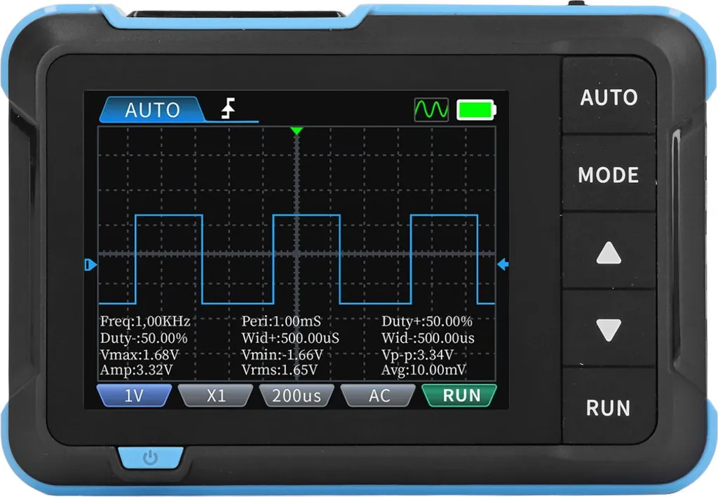 Oscilloscope Numérique de Poche TFT 2,8 Pouces avec Kit de Mesure Complet