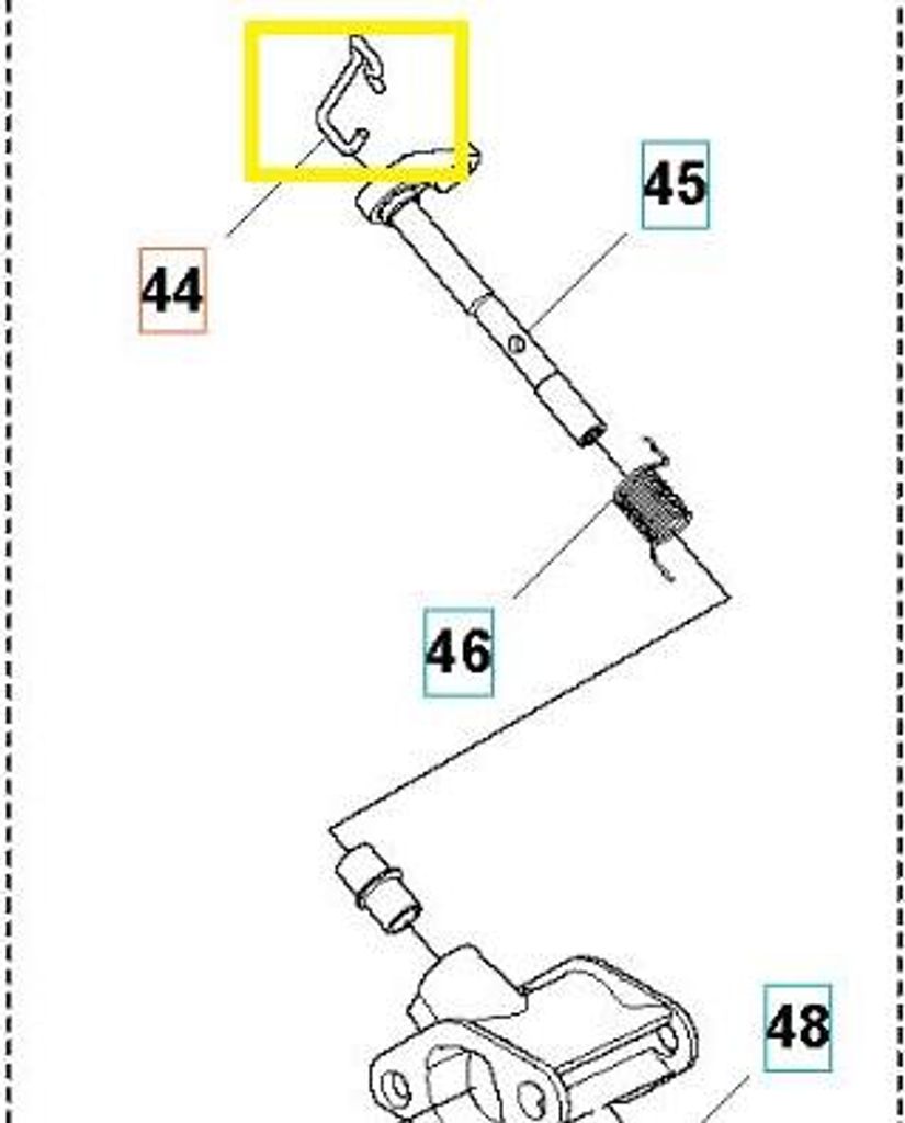Vergasersicherung für Husqvarna 545 RXT 545 FR 545 RX Mähwerke