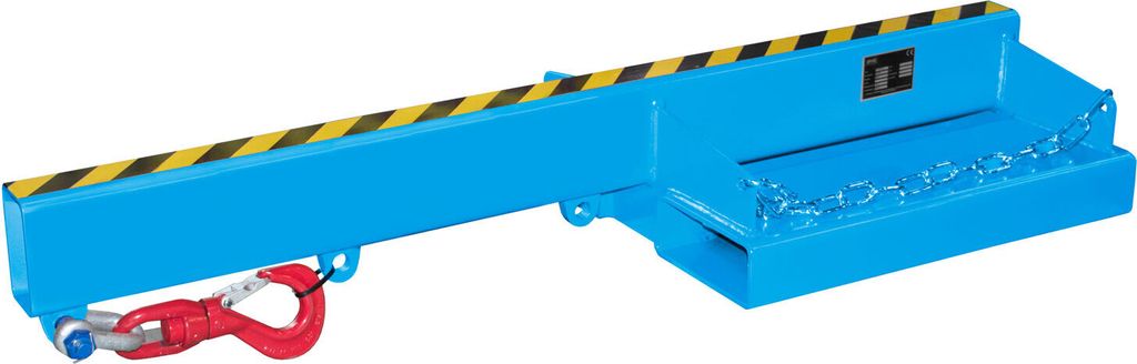 Bauer Lastarm LA 1600-5,0, lackiert, Lichtblau