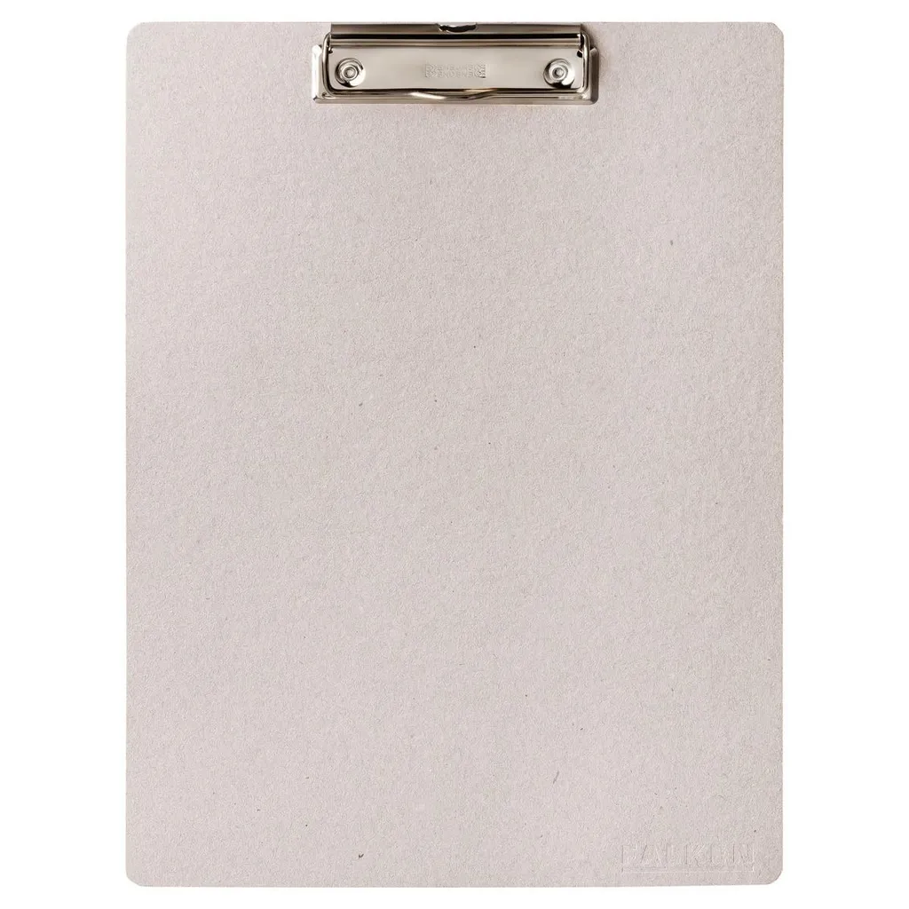 Support d'Écriture A4 Falken PURE Raw Gris pour Inventaire et Bureau