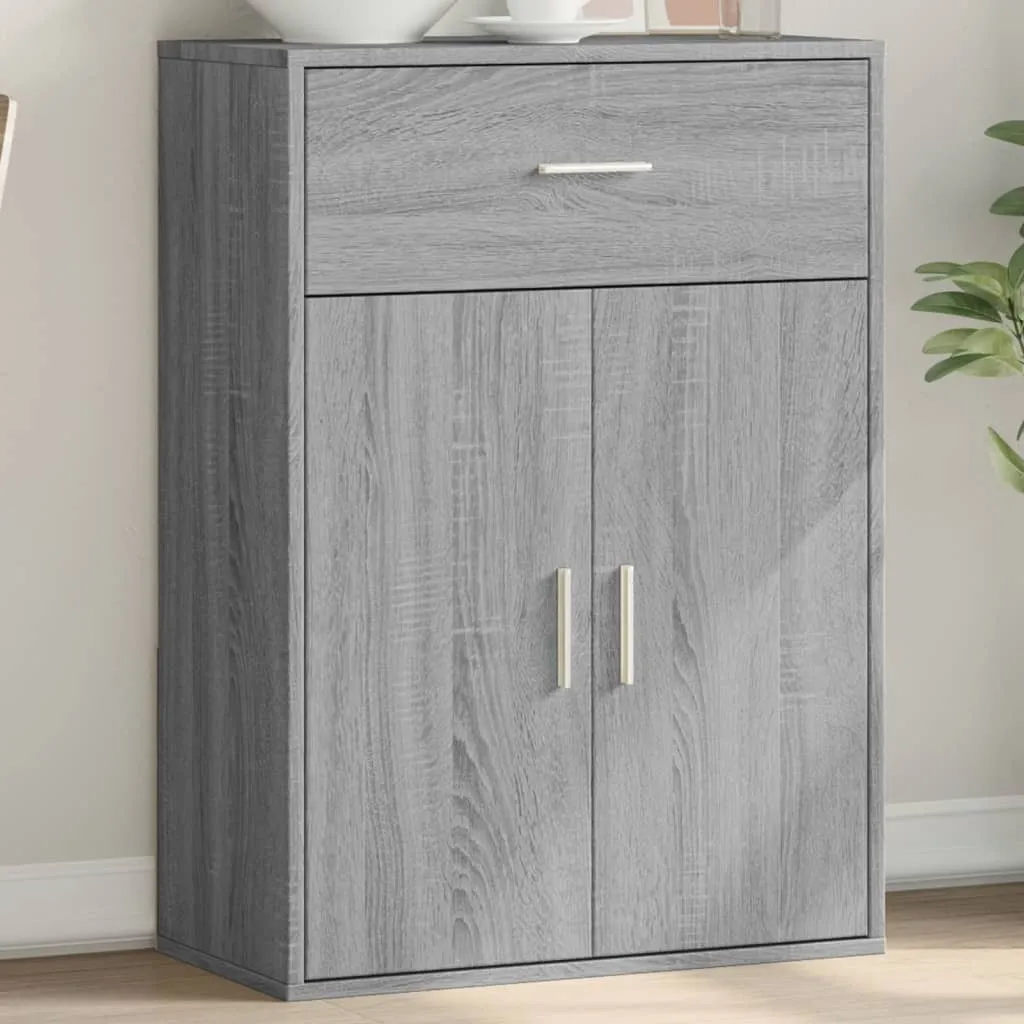 Credenza Maison Exclusive Grigio Sonoma 60x30x84 cm | Arredo Moderno
