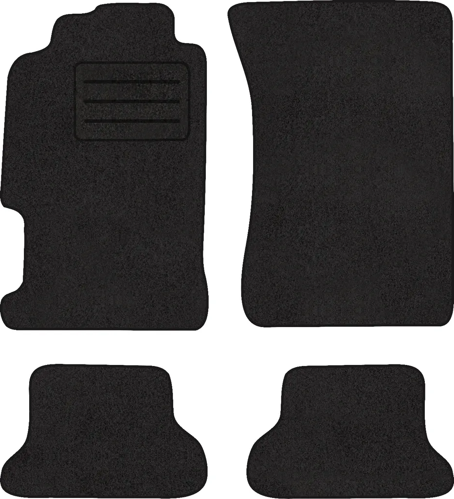 Tappetini Honda Prelude IV (1991-1996) Velluto LUX - 4 Pezzi Alta Qualità - 2