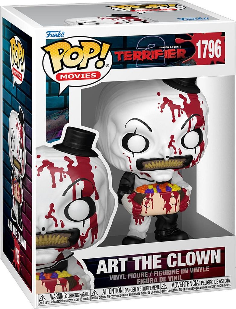 Funko POP Terrifier 1796 Art the Clown with Bike Figurka Zdjęcie produktu 