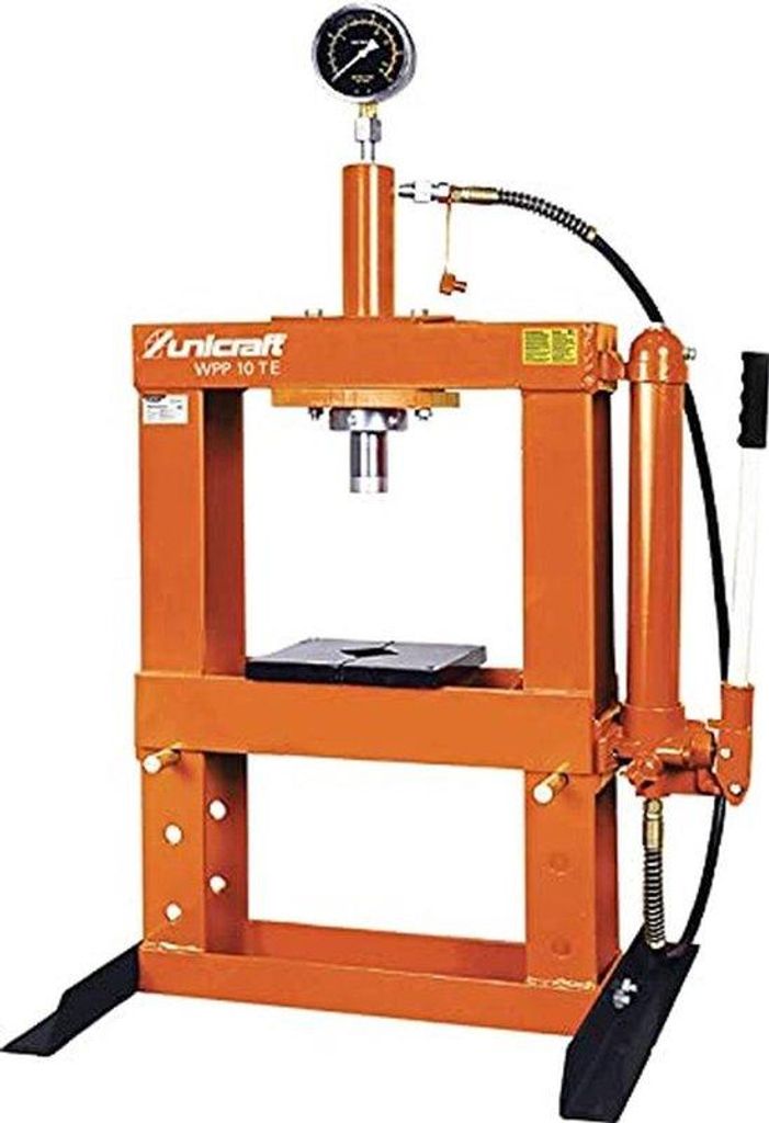 Famanu Hydraulische Werkstattpresse 10 Tonnen Druckkraft - Produktbild 