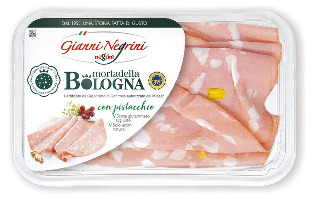 Mortadelle de Bologne IGP aux pistaches, 80 g Image du produit 