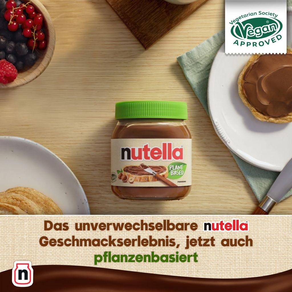 Nutella Plant Based Vegan pflanzlicher Nuss Nugat Produktbild 6