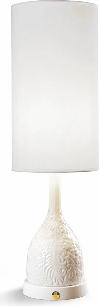 Lampe de Table Blanche en Porcelaine de Luxe - Finition Haut de Gamme